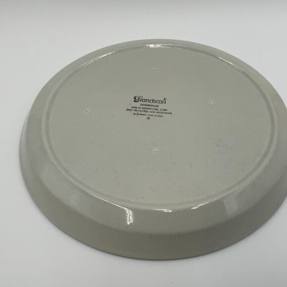 Franciscan Dinnerware Dutch Weave Blue Made in USA 32 Serving Platter - Picture 7 of 9